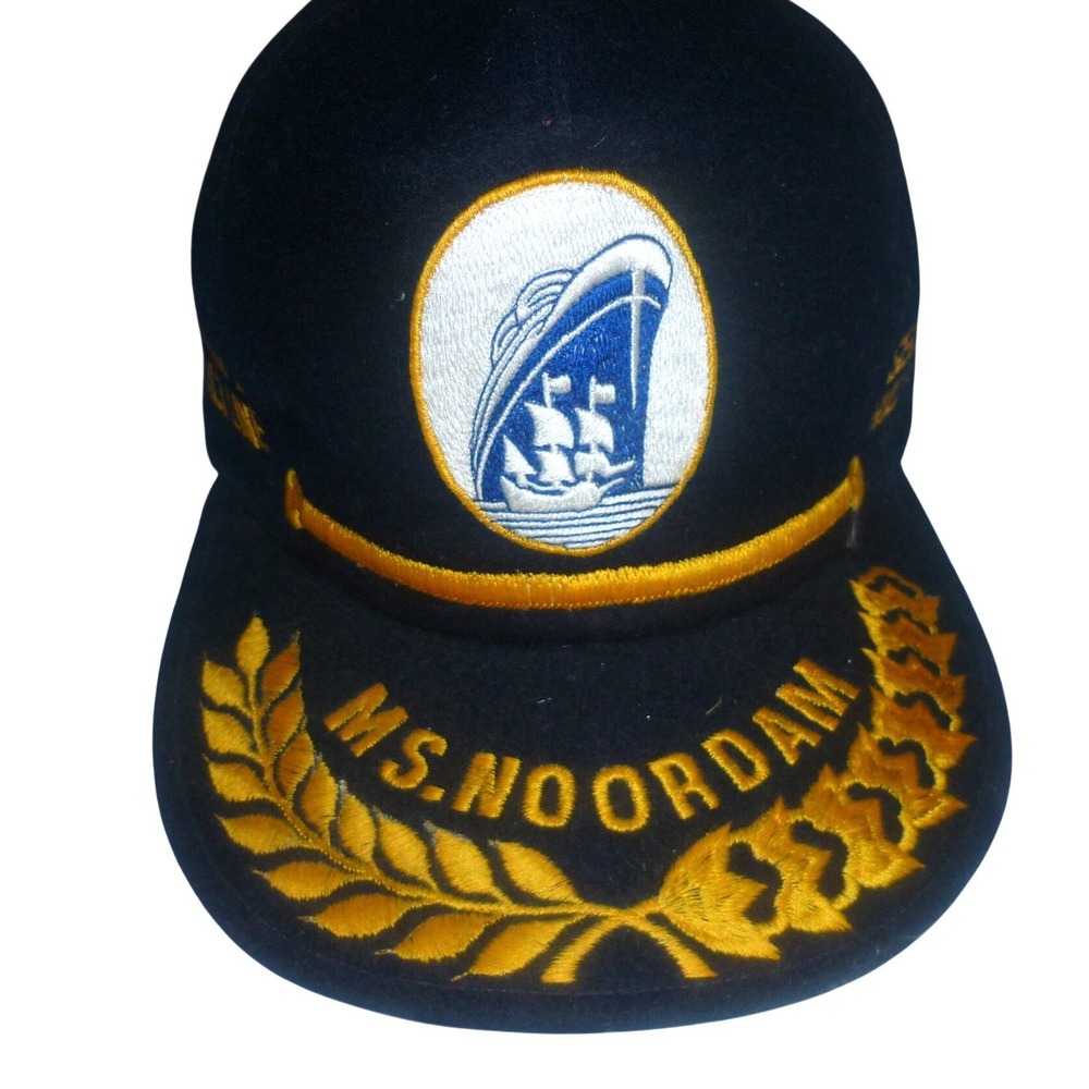 Noordam Crew Hat Holland America Line Second Maitre'd Captain Cap